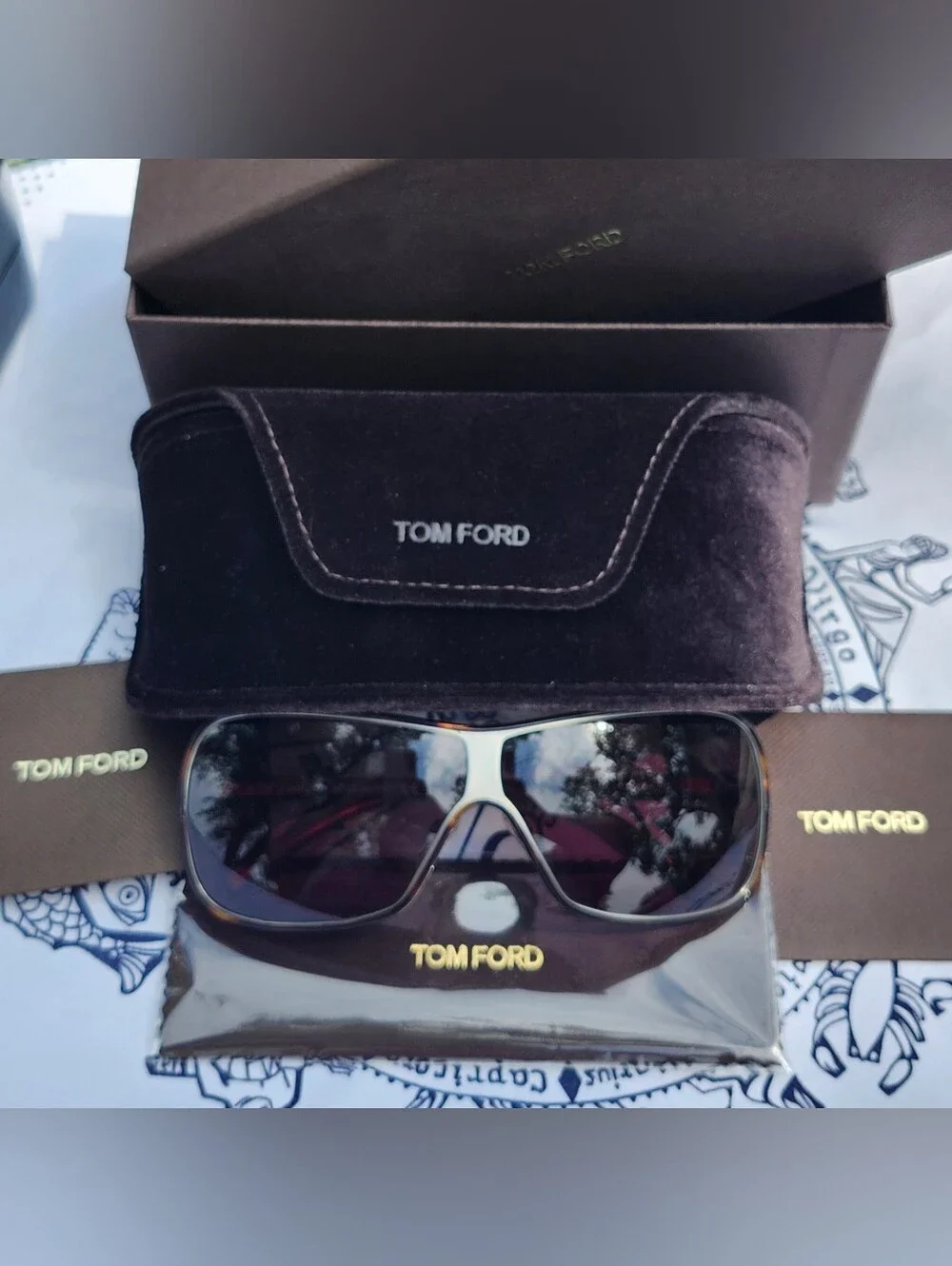 Unisex Tom Ford Alexei TF116 Sunglasses